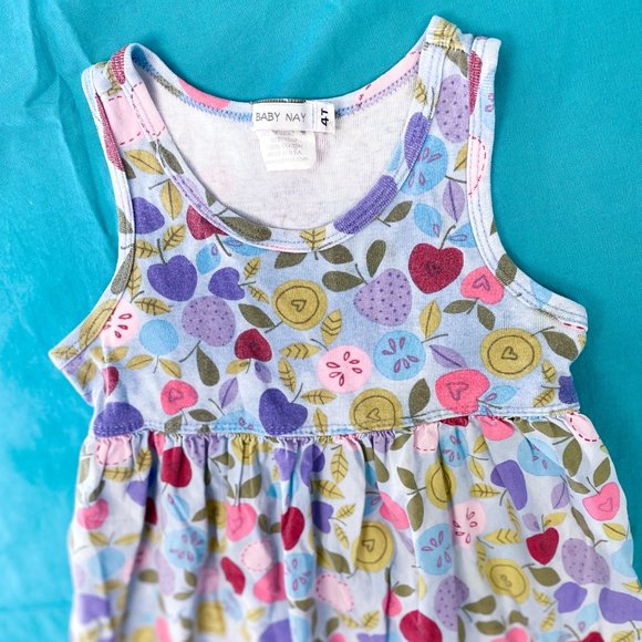 Baby Nay Brand Vintage Little Girl Floral Dress Spring Summer Outfit - Picture 4 of 11